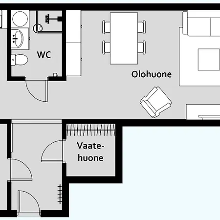 Modern Two-room In Kaleva With Good Transport Connections Apartmán Tampere